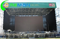 88sqm lightweight indoor rental video p6 led display In Brazil