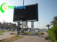 Outdoor high brightness p10 led display in Libya