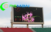 Big stadium led display in Congo